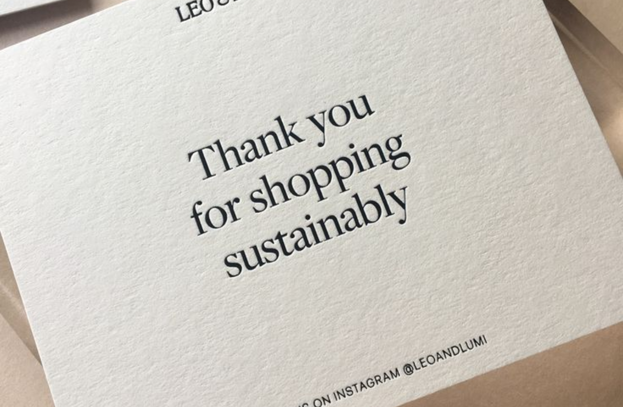 Thank You Card